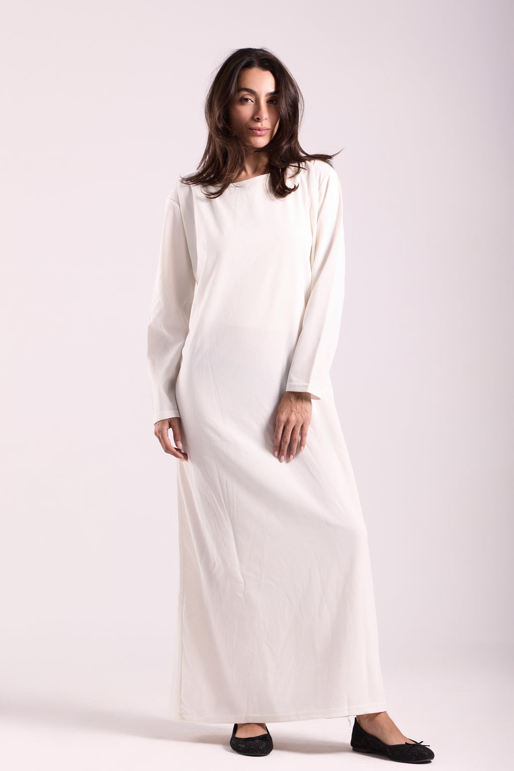 Basic Long sleeves Dress - Material: Scuba